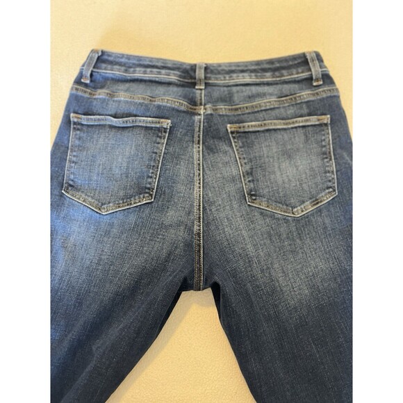 Womens Talbots Jeans Sz 8 Straight Leg Stretch Denim - Picture 9 of 10